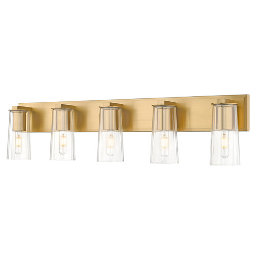 Z-Lite Z-Lite Titus Modern Gold Bathroom Light 826-5V-MGLD
