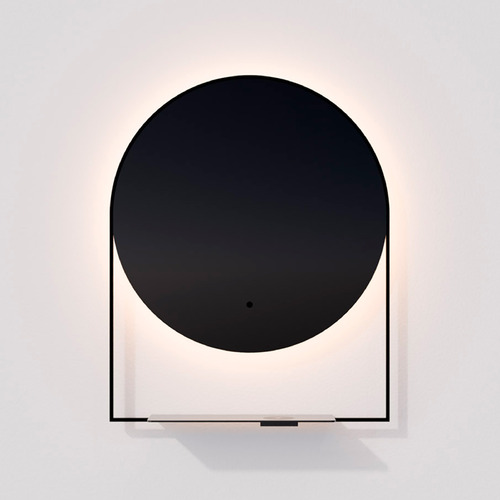 Cassiopea Round 24-Inch Illuminated Mirror