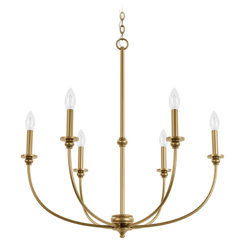 Hunter Fan Company Southcrest Luxe Gold Chandelier
