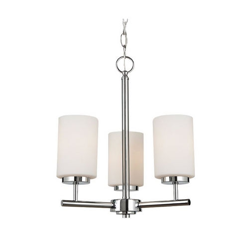 Oslo Modern 3-Light Chandelier and Adjustable Arms by Generation Lighting