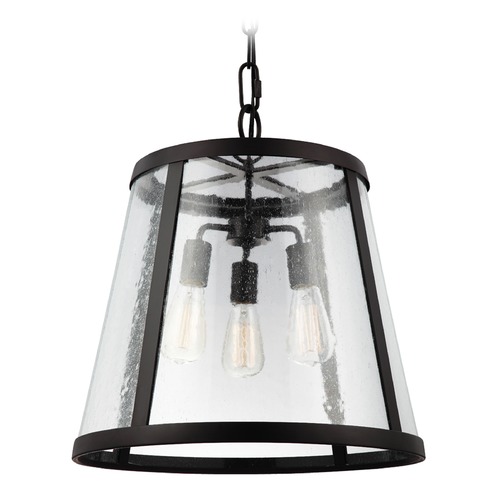 Visual Comfort Studio Collection Harrow 18.88-Inch Pendant in Oil Rubbed Bronze by Visual Comfort Studio P1288ORB