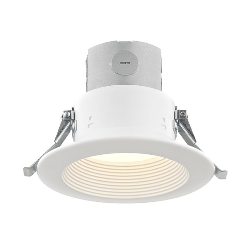 Recesso Lighting By Dolan Designs 4-Inch Canless White LED Recessed Can Light