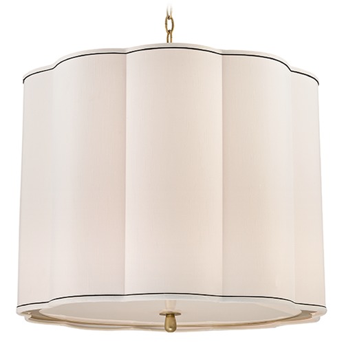 Sweeny 5-Light Pendant in Aged Brass by Hudson Valley Lighting