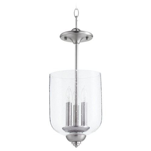 Quorum Lighting Richmond Satin Nickel Pendant by Quorum Lighting 2911-8-165