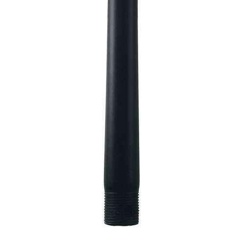 Modern Forms by WAC Lighting 12-Inch Matte Black Fan Downrod by Modern Forms XF-12-MB