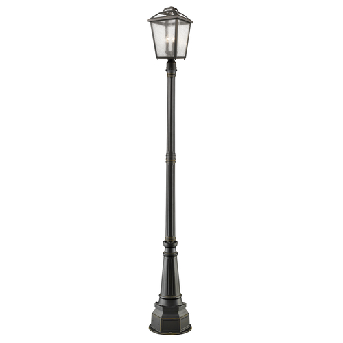 Bayland Oil Rubbed Bronze Post Light by Z-Lite