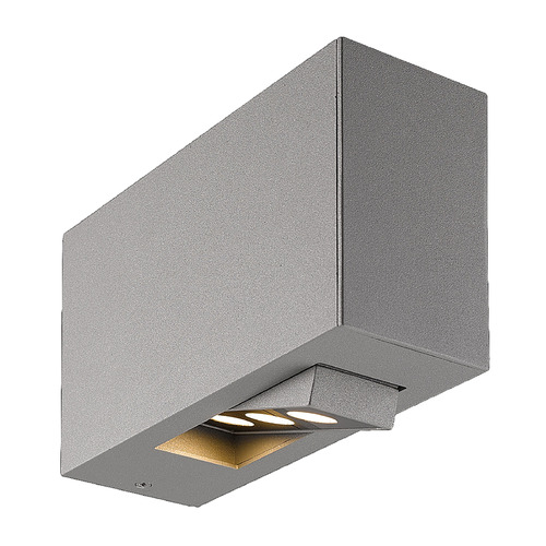 Oscar 4.75-Inch Outdoor LED Wall Mount in Grey by Eurofase Lighting