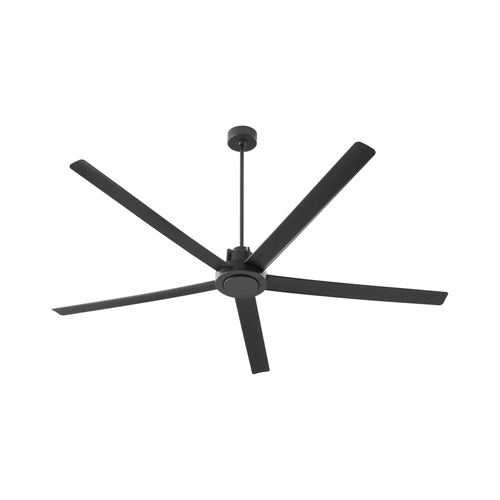 Quorum Lighting Revel 80-Inch Patio Fan in Matte Black by Quorum Lighting 80805-59