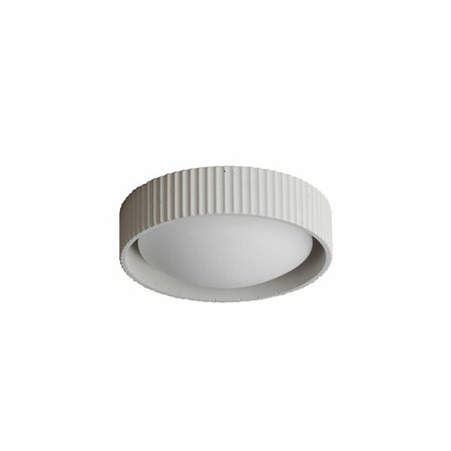 ET2 Lighting Souffle 10-Inch LED Flush Mount in Chaulk White by ET2 Lighting E25050-CHK