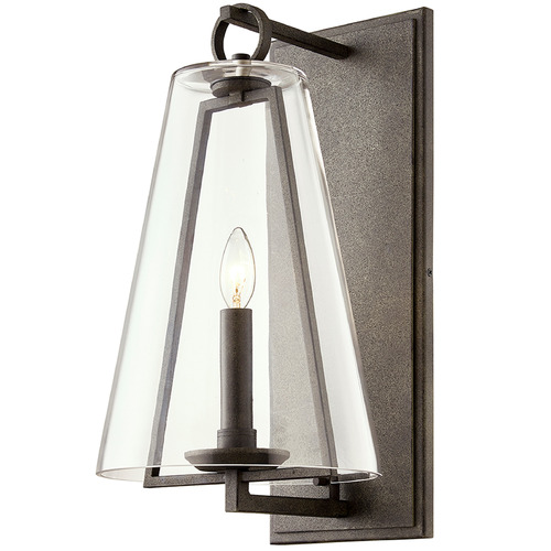 Troy Lighting Adamson French Iron Outdoor Wall Light