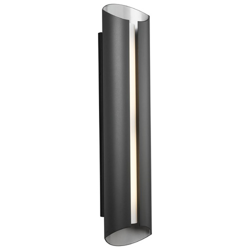 Progress Lighting Point Dume 2-Light Textured Black LED Wall Lantern