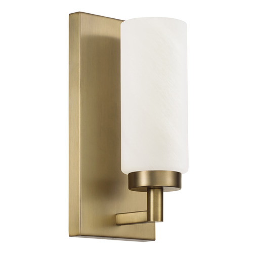 Capital Lighting Alyssa Aged Brass Sconce