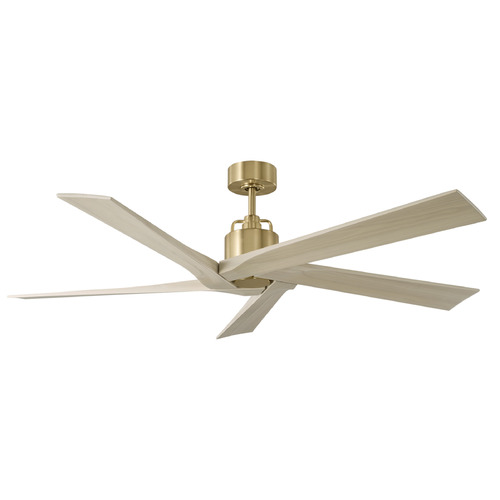 Visual Comfort Fan Collection Sean Lavin Aspen 56 Burnished Brass Ceiling Fan Without Light