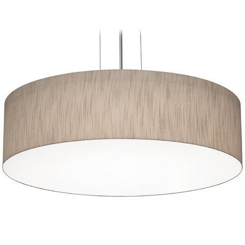 Afx Lighting Anton Black Pendant Light with Drum Shade