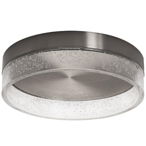 Afx Lighting Maggie Satin Nickel LED Flushmount Light