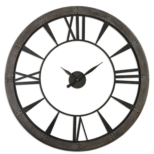 Uttermost Lighting Uttermost Ronan Wall Clock, Large 6084