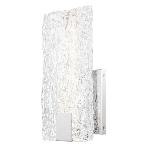 Winter LED Wall Sconce in Polished Chrome by Quoizel Lighting