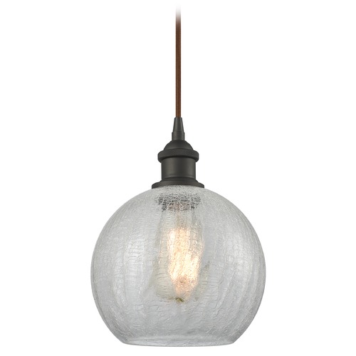 Innovations Lighting Innovations Lighting Athens Oil Rubbed Bronze Mini-Pendant Light with Globe Shade 516-1P-OB-G122