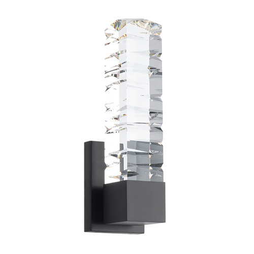 Modern Forms by WAC Lighting Juliet Black LED Sconce by Modern Forms WS-58115-BK