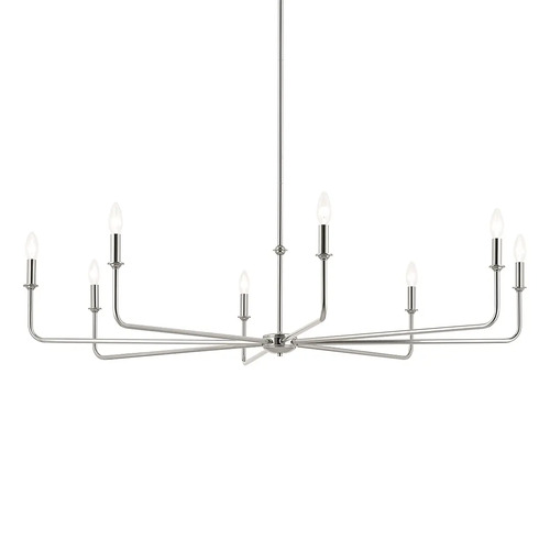 Kichler Lighting Kichler Lighting Pallas Polished Nickel Chandelier 52521PN