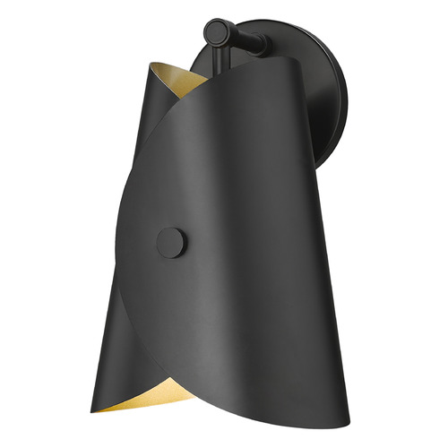 Z-Lite Salone Matte Black Sconce