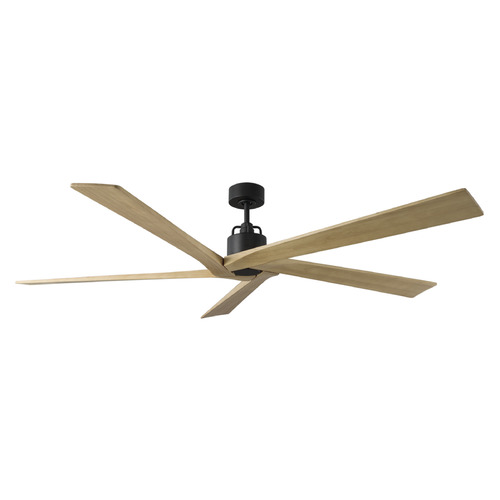 Visual Comfort Fan Collection Sean Lavin Aspen 70 Midnight Black Ceiling Fan Without Light