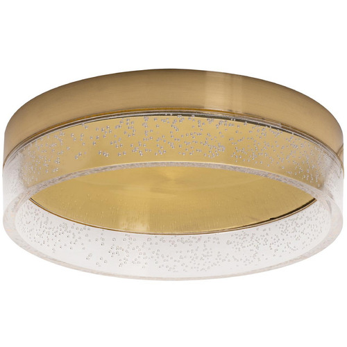 AFX Lighting Afx Lighting Maggie Satin Brass LED Flushmount Light MGGF12L30D1SB