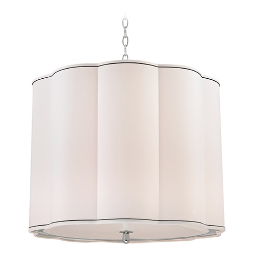 Sweeny 5-Light Pendant in Polished Nickel by Hudson Valley Lighting