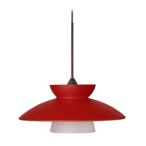 Besa Lighting Trilo Bronze Mini-Pendant Light