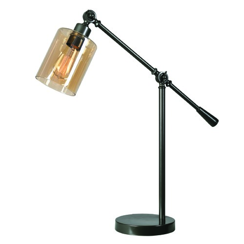Kenroy Home Lighting Thornton Warm Bronze Swing Arm Lamp by Kenroy Home 32974WBZ