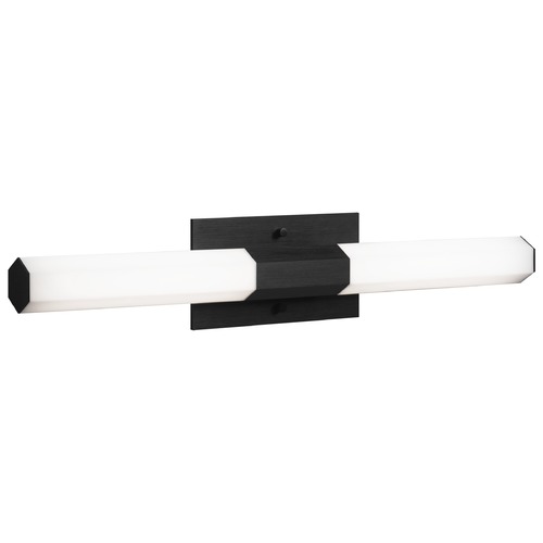 Rowan Oxidized Black LED Bathroom Light by Matteo Lighting