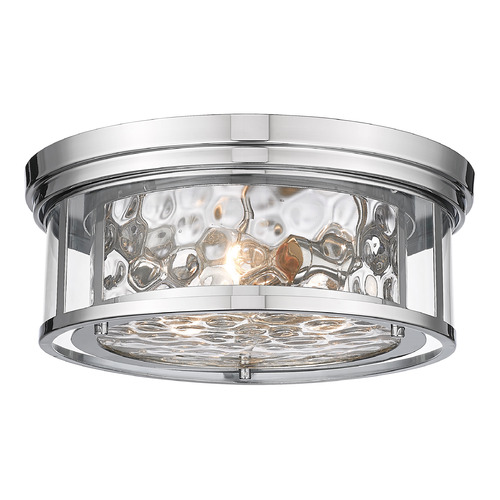 Z-Lite Clarion Polished Nickel Flush Mount by Z-Lite 493F3-PN