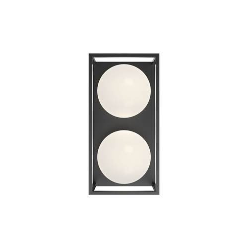 Alora Lighting Amelia Black Outdoor Wall Light