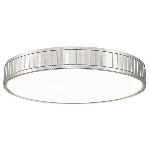 Z-Lite Madison Brushed Nickel LED Flushmount Light