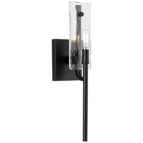 Progress Lighting Safford 1-Light Matte Black Outdoor Wall Sconce