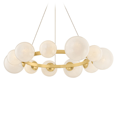 Hudson Valley Lighting Pacama Aged Brass LED Chandelier