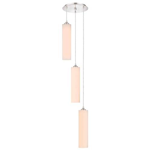 Satin Nickel Multi-Light Pendant