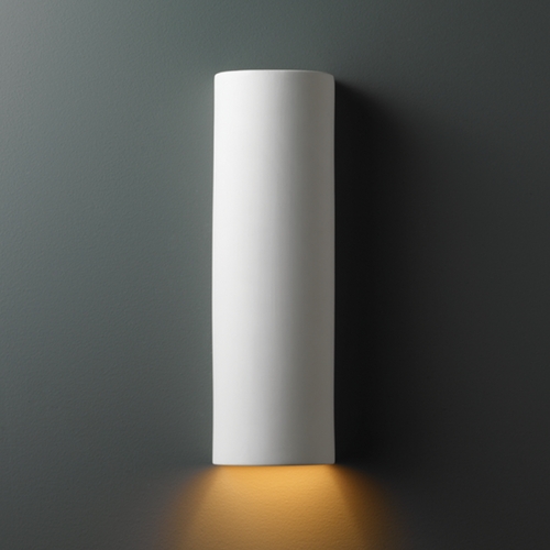 Justice Design Group Sconce Wall Light in Bisque by Justice Design Group CER-5400-BIS