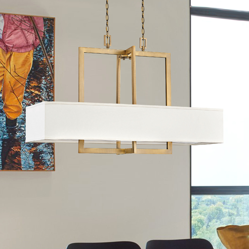 Hinkley Hampton 42-Inch Brushed Bronze Linear Pendant by Hinkley Lighting 3218BR