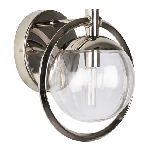 Piltz Polished Nickel Sconce by Craftmade Lighting