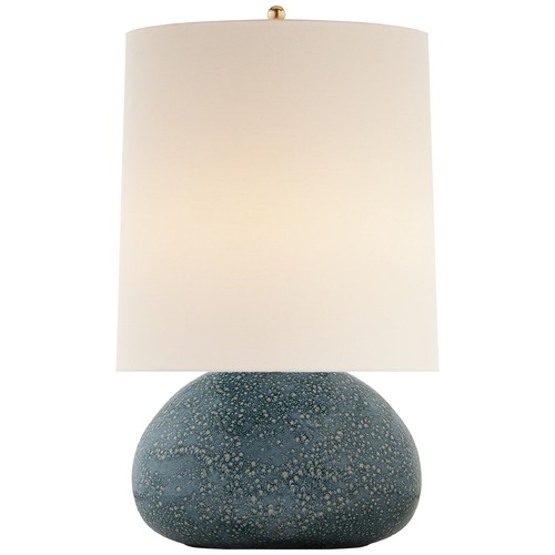 Aerin Sumava Medium Table Lamp in Blue Lagoon by Visual Comfort Signature