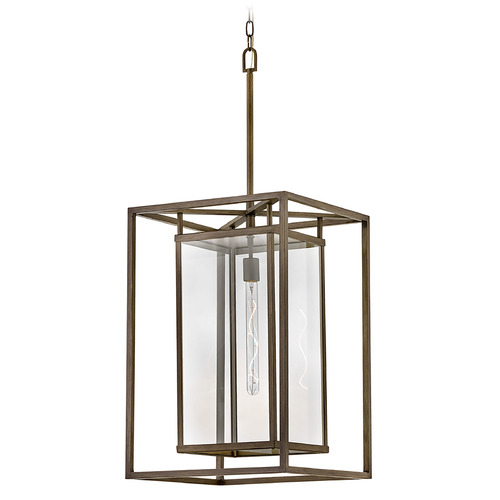 Max 40.75-Inch Hanging Lantern in Burnished Bronze by Hinkley Lighting