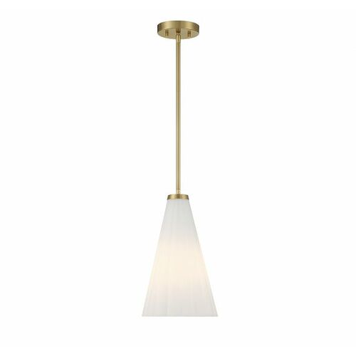 Bristol Mini Pendant in Warm Brass by Savoy House