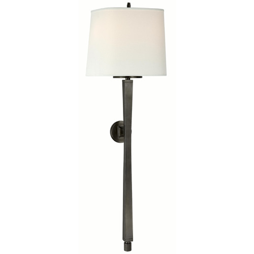 Visual Comfort Signature Collection Thomas O'brien Edie Bronze Sconce