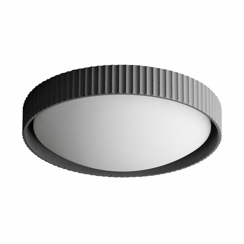 Souffle 18-Inch LED Flush Mount in Grey by ET2 Lighting