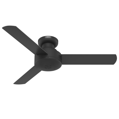 Hunter Fan Company Presto Matte Black Ceiling Fan Without Light