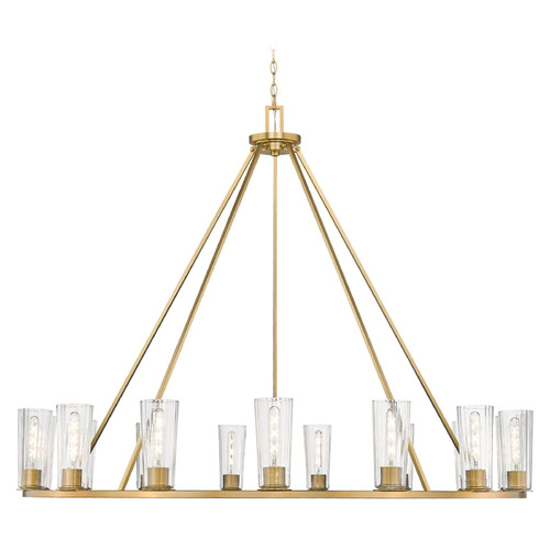Z-Lite Titus Modern Gold Chandelier