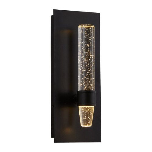Oxygen Ethos Black LED Sconce