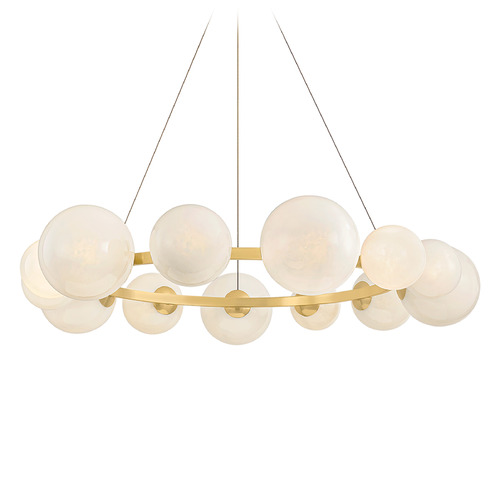Hudson Valley Lighting Pacama Aged Brass LED Chandelier