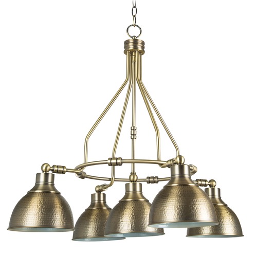 Craftmade Lighting Timarron 30-Inch Chandelier in Legacy Brass by Craftmade Lighting 35925-LB